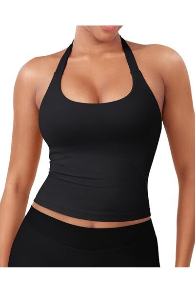 GENERAL YEOREO SoftHue Women's Impact Halter Tank Top