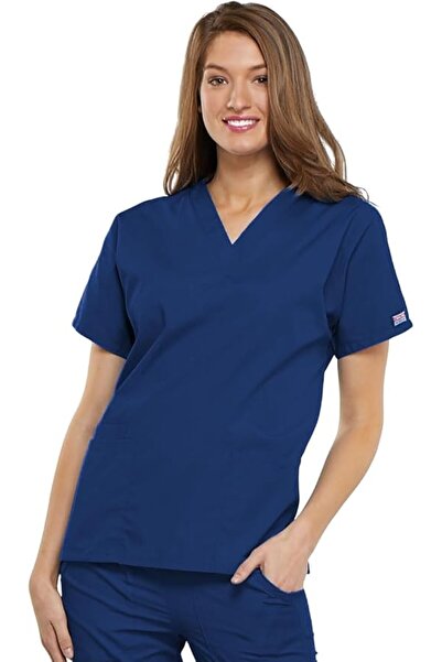 Cherokee WW Originals Womens Scrub Tops V-Neck Dolman Sleeve 3 Pockets