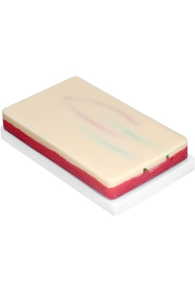 Generic QWORK® Vein Puncture and Injection Training Pad with 4 Embedded Veins...