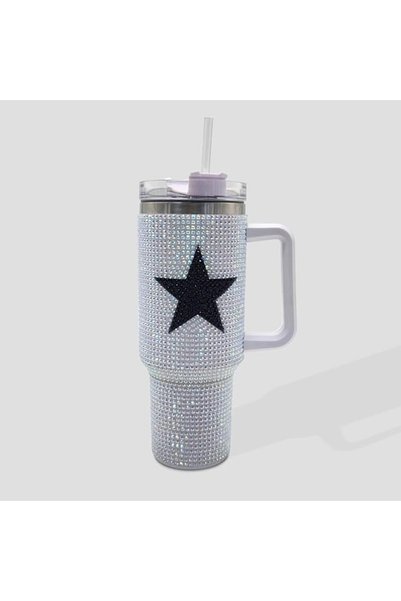 Generic 40oz Glitter Cup| Tumbler with Handle and straw| Birthday/Graduation/...