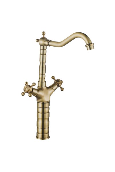 Rea Robinet Pentru Bucătărie Rustico High Auriu 23X16X40Cm