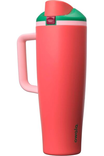 owala Ovalu Stainless Steel Tumbler, 40.0 Oz, in the Color Sumer Sweetness, I...