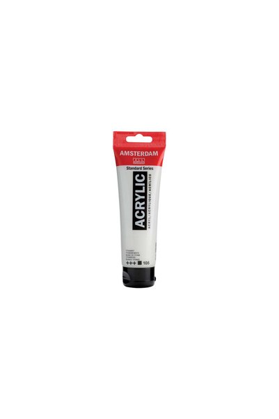 Royal Talens ΑΚΡΥΛΙΚΟ ΧΡΩΜΑ 120ml AMSTERDAM ΛΕΥΚΟ ΤΙΤΑΝΙΟΥ 3 ΤΕΜΑΧΙΑ (Το προϊ...