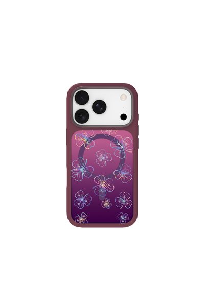 Cellara Capac Protectie Spate Din Silicon Colectia Silk Glam Magsafe Pentru I...