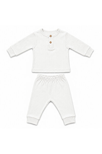 FYB Baby 2-Piece Set Tiny Stripe 100% Cotton Interlock