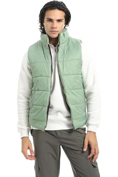 andora Mens Basic Turtle Neck Bomber Vest VEST