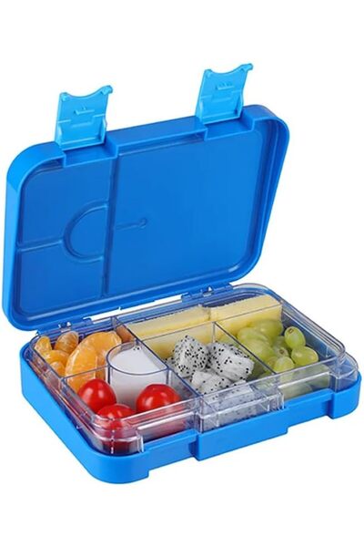 Generic BPA Free Bento Lunch Box for Kids with Adjustable Compartments, Leakp...