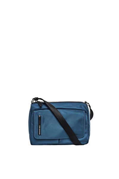 Mandarina Duck HUNTER Messenger Crossbody bag col. Scuba Blue Γυναικεία Τσάντ...