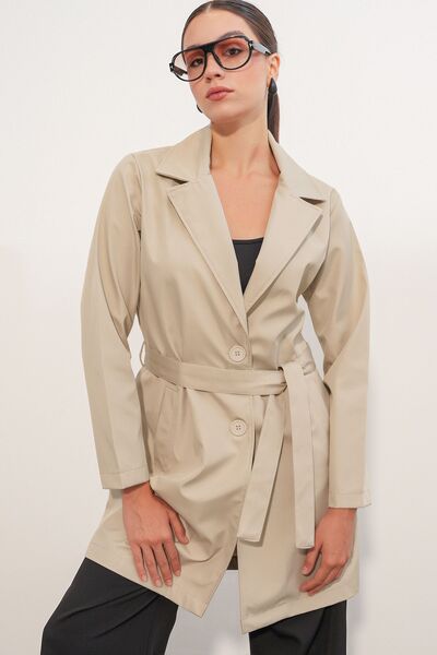 Hiccup Bdart Women's Trench Coat