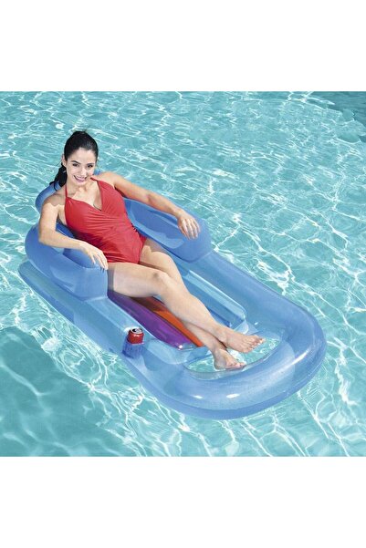 Generic Inflatable Pool Floats with Cup Holder