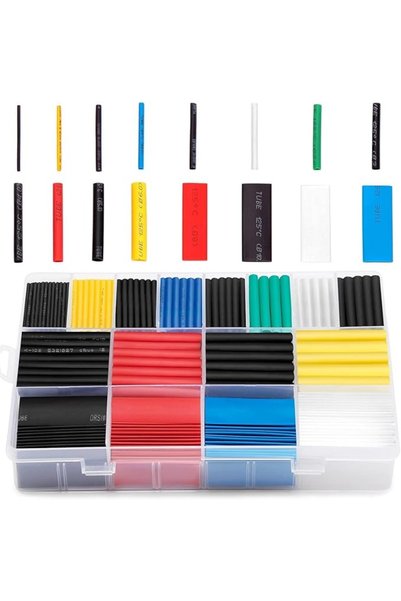 KASTWAVE 580 Pcs Professional Heat Shrink Tubing Kit (2:1 Ratio), Assorted 11...