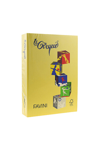 Favini Χαρτί Α4 80γρ. Λαμπερό Κίτρινο 500 Φύλλα