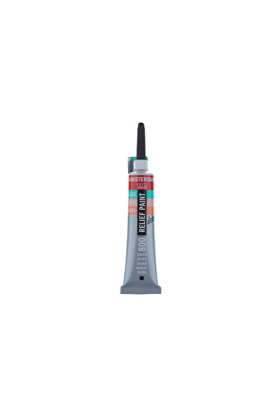 Royal Talens ΔΙΑΚΟΣΜΗΤΙΚΟ ΓΥΑΛΙ 20ml AMSTERDAM DECO RELIEF SILVER 4 ΤΕΜΑΧΙΑ (...