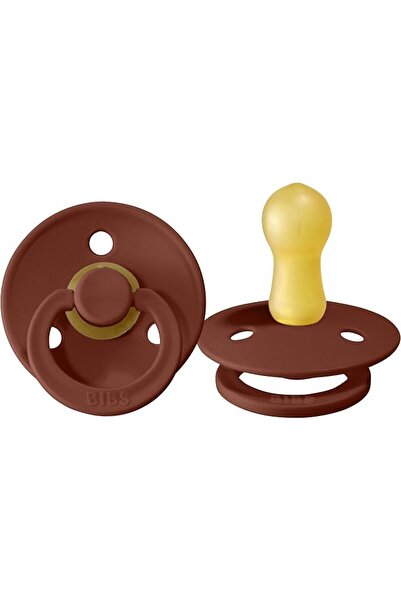 Bibs Liberty Pacifier | 2 Colour Natural Rubber Latex Soothers | Size 1 (0-6 ...