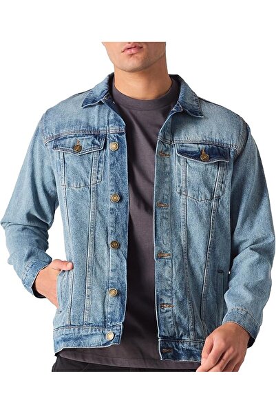 GENERAL JMOJO Men's Denim Denim Jacket