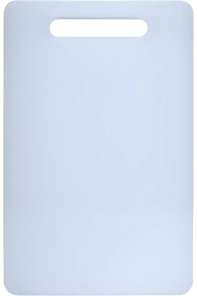 Generic لوح تقطيع مستطيل من البولي إيثيلين غير السام للطعام 43x27x1.6 سم - أب...
