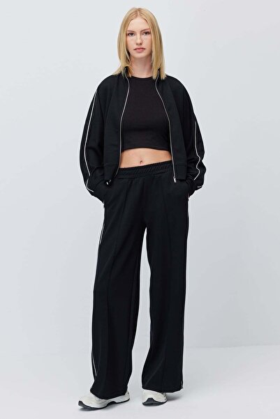 PAULMARK Women's High Waist Wide Leg Sweatpants