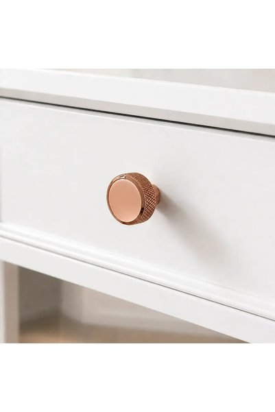 Özen 9129 Model Rose Color Button Handle (Ö9129-D-101)