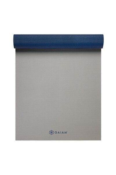 gaiam Saltea de yoga cu două fețe, cu suprafață mată, 6MM 61964