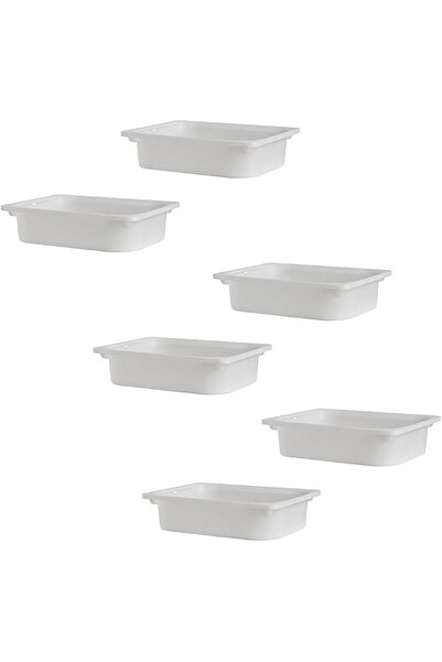GENERAL Ikea Storage Box with American Design, Made of Plastic, Rectangular S...