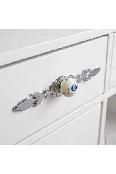 Tomurcuk Porselen Chrome Button Handle (198-38-D-18)