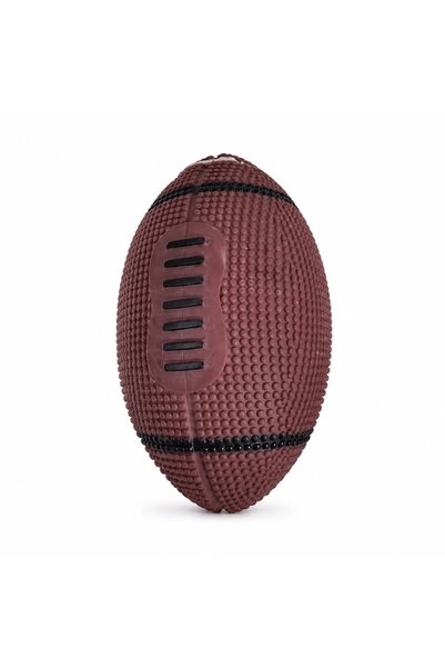 Stone Jucărie de mestecat pentru câini, tip minge de rugby, maro, dimensiune ...
