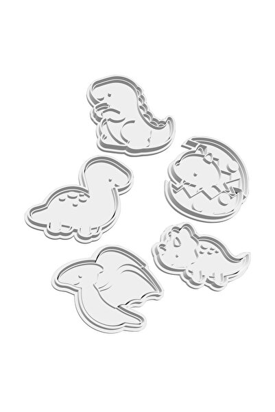 OEM Set of 10 cookie cutters in the shape of dinosaurs