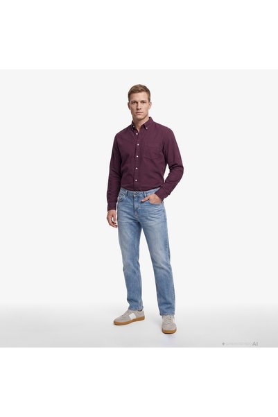 Nautica Erkek Mavi Denim Pantolon