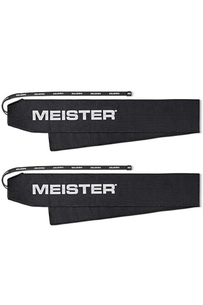 Meister Lockdown Wrist Wraps - Adjustable Non-Stretch Support for Weightlifti...