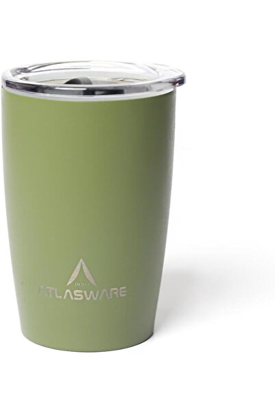 Atlasware Insulated Stainless Steel Tumbler 270ml, Double Wall Vacuum, Keeps ...