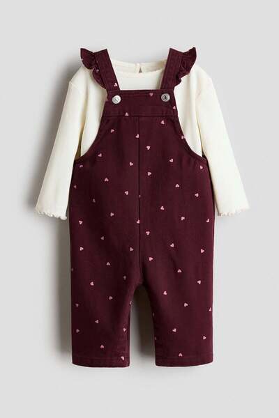 H&M 2-piece cotton set