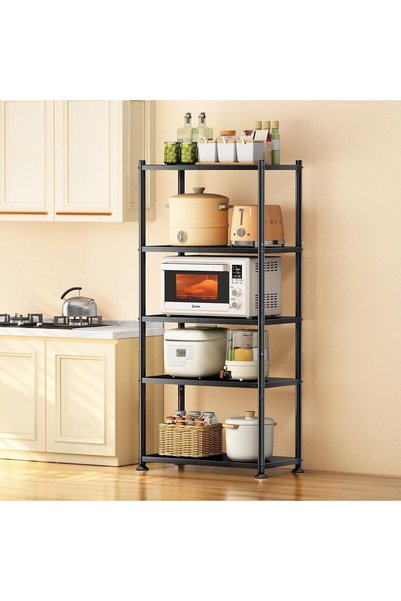 Generic 5 Tier Adjustable Storage Shelves, Heavy Duty Metal Storage Rack with...