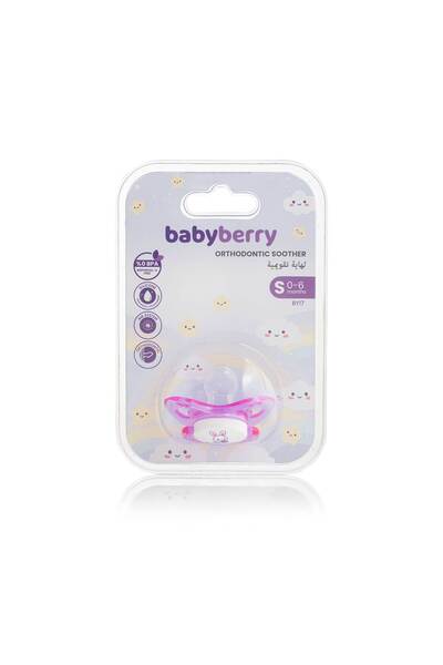 BabyBerry Orthodontic Soother No:1 Transparent