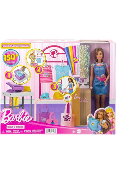Barbie Set de joacă în care te poți transforma - Atelier de tipografie