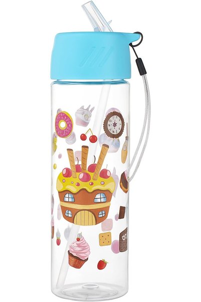 GENERAL Water Bottle for Kids School |   Durable 700ml Plastic Water Bottle w...