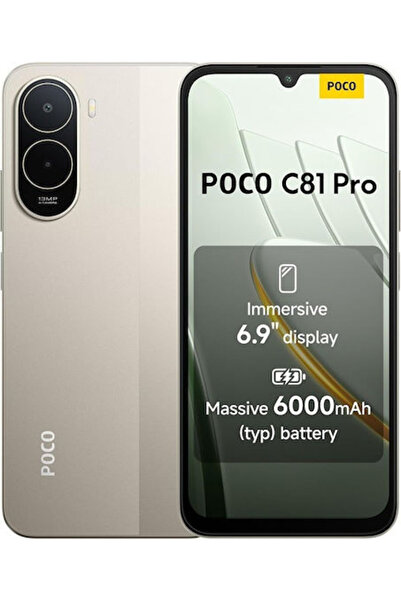 Xiaomi Poco C81 Pro Dual SIM (4/256GB) Auriu