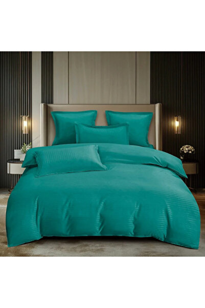 decorami Λευκά είδη HoReCa, Διπλό κρεβάτι, Δαμασκηνό Finetat Deluxe, 6 τεμάχι...
