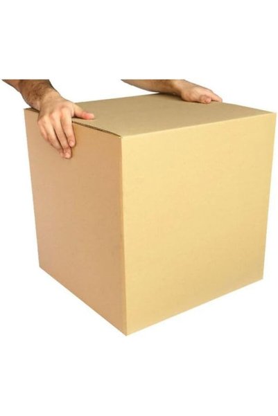 Generic صناديق شحن من الورق المقوى ثلاثية الطبقات (50×50×50 سم) للشحن والتعبئ...