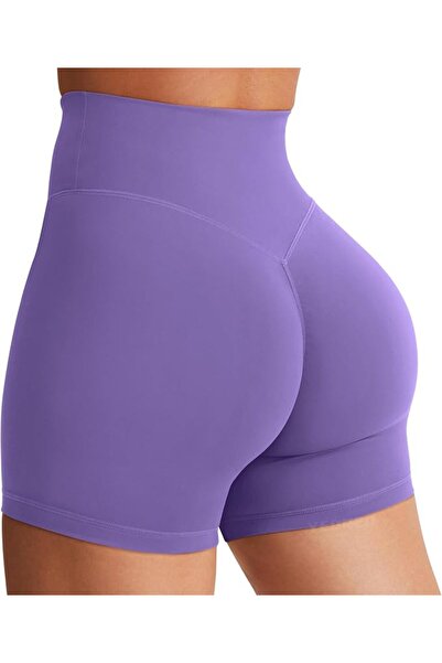 GENERAL YEOREO SoftHue Women's Biker Shorts Workout Hidden Scrunch Gym Shorts