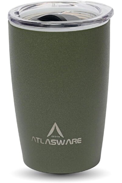 Atlasware Insulated Stainless Steel Tumbler 270ml, Double Wall Vacuum, Keeps ...
