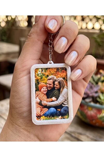 Çift Taraf Foto Baskılı Anahtarlık