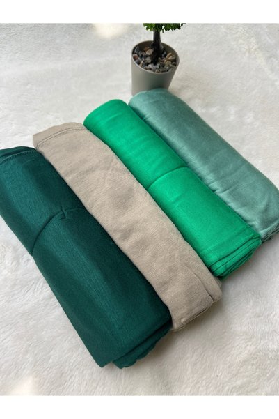 shalby Hijab Combed Cotton Shawl Campaign Set of 4
