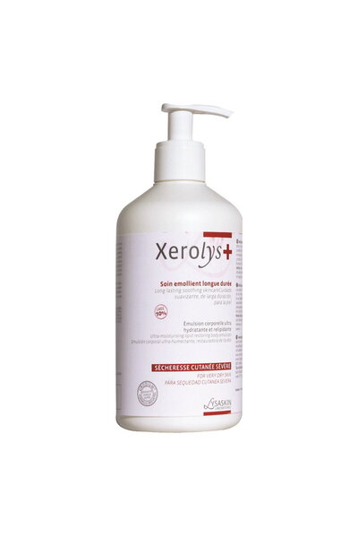 Lab Lysaskin , Xerolys 10, Urodium, Emollient, Daily, Emulsion, For Face, 500 ml