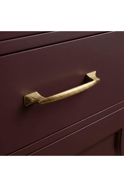 Özen Furniture Handle Gold/Gold Color 128mm Handle (Ö548-128-05)