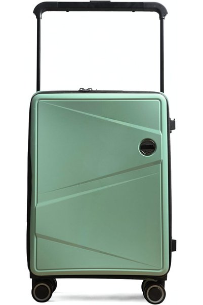 Generic Carry On 20-inch Luggage Travel Suitcase with Front Open Laptop Compa...