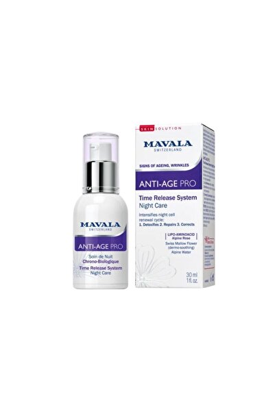 Mavala Αντιγηραντικό Προ, Αντιγηραντικό & Αναγεννητικό, Νύχτας, Κρέμα, Για το...