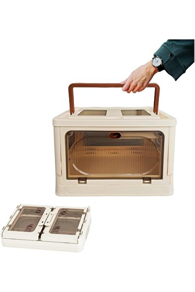 Generic Large Medicine Storage Box with Handle, 5-Door Organizer with Removab...