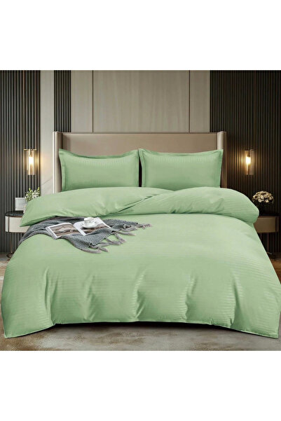 decorami Λευκά είδη HoReCa, Διπλό Κρεβάτι, Δαμασκηνό Φινέτ Ντιλούξ, 4 Τεμάχια...