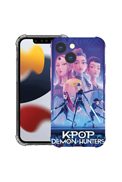 bestcase Husă Antișoc pentru Apple iPhone 13, KPOP Demon Hunters, 1118436 AS ...