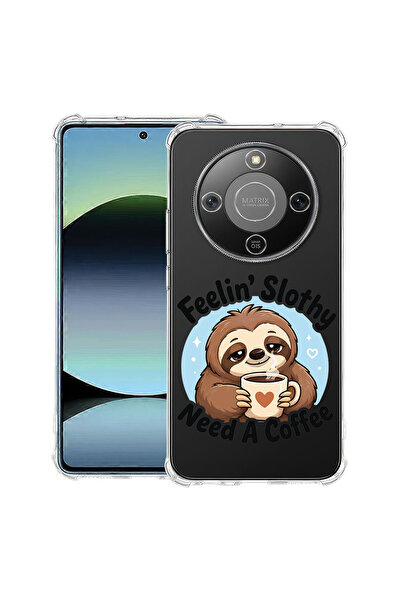 bestcase Husă Antișoc pentru Honor Magic8 Lite / X70, Slothy - Am nevoie de o...